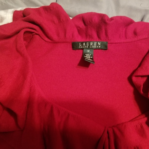 Red Ralph  Lauren  sweater - Picture 2 of 2